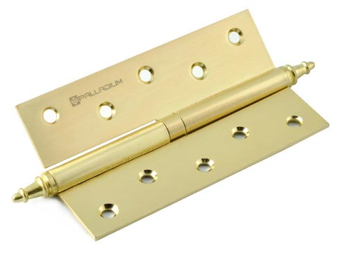 PALLADIUM Петля 610-S-4" SB матов. латунь левая [100] 610-S-4" SB LH